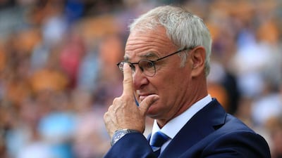 Leicester City manager Claudio Ranieri. Lindsey Parnaby / AFP / August 13, 2016