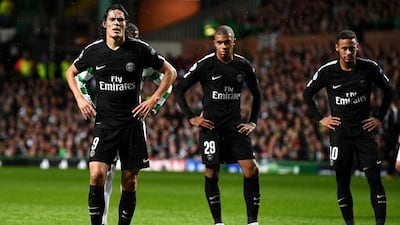 PSG splash the cash: Nevertheless, the announcement of the astronomical fee sent the footballing world into overdrive, instantly making Mbappe a household name as he became the world's most expensive teenager and the second most expensive player ever - eclipsed only by the 222m euros (£200m) the French giants paid for Neymar. Mbappe linked up with Neymar and Edinson Cavani at PSG to form one of the most envied forward lines in world football. AFP