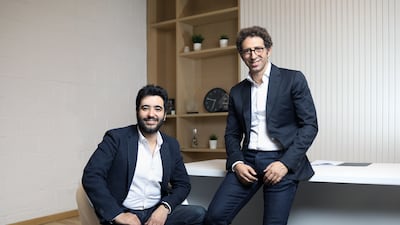 MNT-Halan CTO Ahmed Mohsen and CEO Mounir Nakhla created the new financial services entity in June. Courtesy MNT-Halan