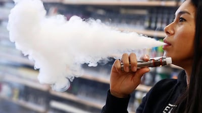 The tax on e-cigarettes and refills follows the legalisation of their sale in April 2019. Reuters