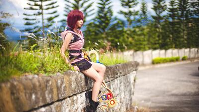 Alodia Gosiengfiao as Kairi from Kingdom Hearts 3. Courtesy Middle East Film & Comic Con