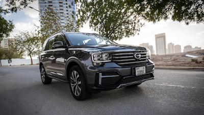 The GAC GS8 has a pocket-friendly price of Dh170,000. Antonie Robertson / The National