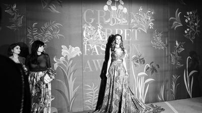 Model Alessandra Ambrosio attends the Green Carpet Fashion Awards during Milan Fashion Week spring / summer 2020. Getty Images