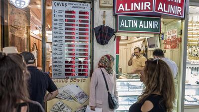 Two red lights have caused some investors to pause for thought on Turkey. Bloomberg