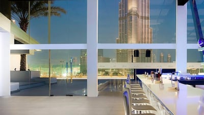 Above at The Sofitel Dubai Downtown. Courtesy Sofitel