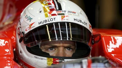 Sebastian Vettel, a three-time winner in Abu Dhabi, will start Sunday's race 16th on the grid. Hamad I Mohammed / Reuters