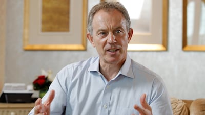 Israeli leaders were reportedly hoping Tony Blair could mediate between Israel and other countries on postwar Gaza. Ryan Carter / The National