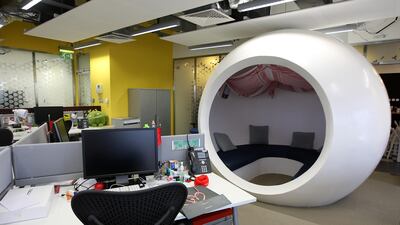 The outpost in Dubai Internet City, which has just been expanded and extensively remodelled, is of course much smaller than the sprawling original, but it has all the hallmarks of Google’s distinctive management style.