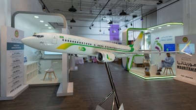 Interior of the Mauritania pavilion. Antony Fleyhan /Expo 2020 Dubai