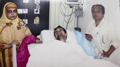 Shariq Alvi faces financial devastation after falling sick while briefly between jobs, when he was not covered by health insurance. Photo: Lee Hoagland / The National