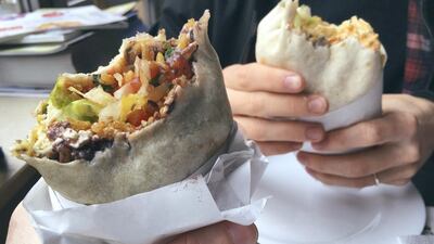 San Francisco: burrito. Getty Images