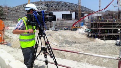 The documentary chronicles the construction of Louvre Abu Dhabi over a five-year period. Courtesy National Geographic Abu Dhabi