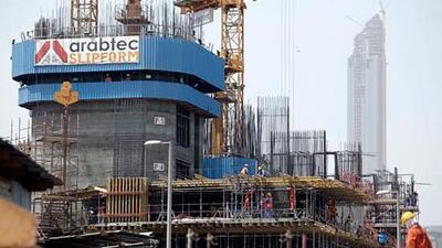 Aabar's holding in Arabtec has increased to 20.93 per cent as of May 14. Sammy Dallal / The National