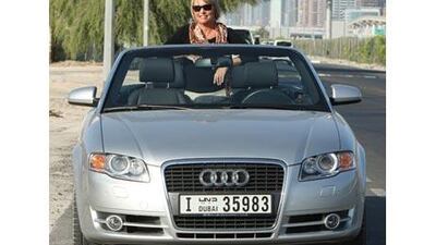 Karen Robinson is a careful commuter in her Audi convertible, rarely venturing further than the mall or making the short trip to her work place on the Al Wasl Road, Dubai.
