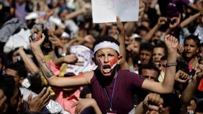 Amid stepped-up security, Yemenis are turning out in the tens of thousands to call for the resignation of President Ali Abdullah Saleh.