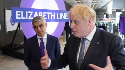 "We're all incredibly touched and moved and grateful to her Majesty for coming to open the Elizabeth line today. It was fantastic to see her," Prime Minsiter Boris Johnson said. PA