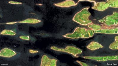 Mayo, Ireland. Maxar Technologies / Google