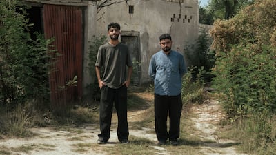 Architects Abdulla Abbas, left, and Omar Darwish founded Some Kind of Practice, a studio that decodes how local architecture can inspire new forms. Photo: Dubai Design Week