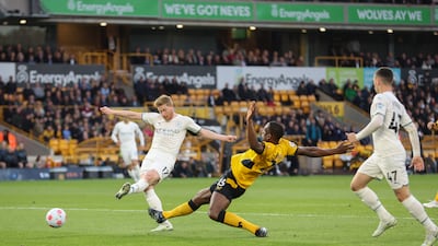 Willy Boly 4 – Looked nervous, particularly when put under pressure by City’s forwards, and was guilty of being wasteful in possession. Struggled to contain City’s forwards. EPA