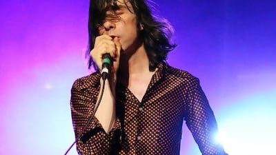 Bobby Gillespie of Primal Scream performs on stage in Sydney, Australia. Getty Images