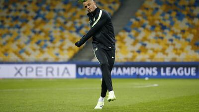 Manchester City’s Vincent Kompany during training. Action Images via Reuters / John Sibley