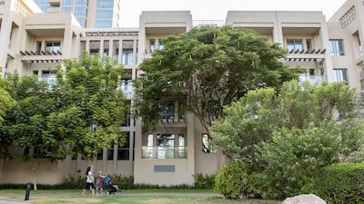 Canal Villas at Emaar's development The Views in Dubai. House prices in Dubai eased slightly in December. Reem Mohammed / The National