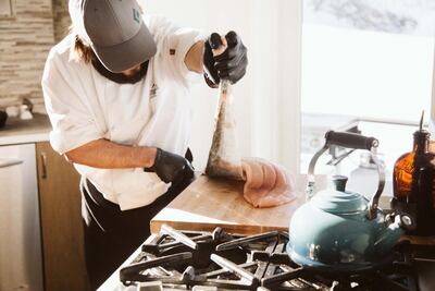 The chalet comes with a private chef. Courtesy Totem Ent