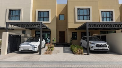 The front of the property