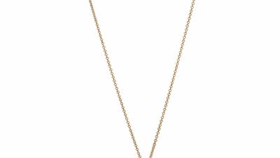 Tiffany & Co Open Heart necklace now remade especially for Saudi Arabia's National Day. Photo: Tiffany & Co