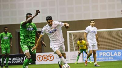 The second edition of the Football 5’s World Championships takes place in Dubai next week. It was officially launched on Tuesday at Emirates Golf Club. Courtesy: Jorge Ferrari