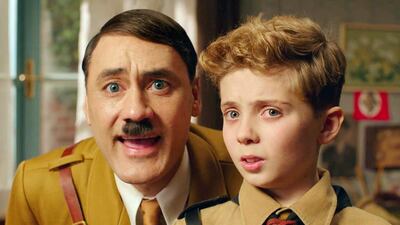 Taika Waititi plays Adolf Hitler, Jojo Rabit's imaginary friend. Fox Searchlight Pictures