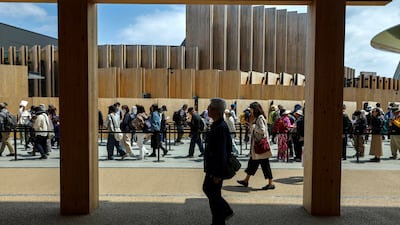 More than six million visitors have visited Expo 2025 Osaka since the April opening. Victor Besa / The National