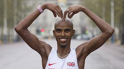 Mo Farah was one of Great Britain's stars at the London Olympic Games in 2012. Justin Tallis / AFP
