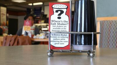 Researchers are now claiming that cutting back on salt to officially approved levels could increase risks to our health. Justin Sullivan /Getty Images/ AFP