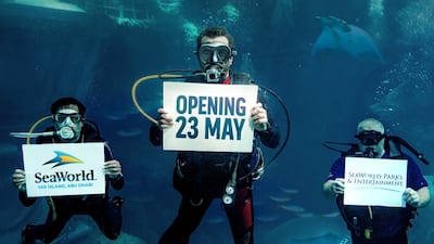 SeaWorld Abu Dhabi will be the first SeaWorld location outside North America. Photo: Miral