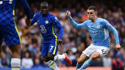Phil Foden – 7. Chosen to start against Chelsea after a brief cameo last weekend and you would not have known he had missed the summer through injury as he linked-up with his teammates to pressure Chelsea’s defence. AFP