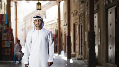 Abdulla Mohammed Salem Humaid Al Suwaidi makes video promoting Dubai tourism. Courtesy DTCM