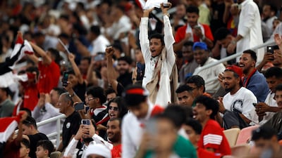 Fans inside the King Abdullah Sports City Stadium in Jeddah. Reuters