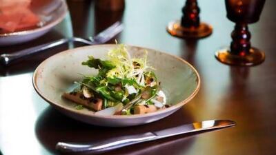 Palm of hearts salad by Frevo at The Fairmont, The Palm. Courtesy The Palm