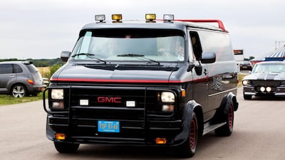 GMC Vandura van ('The A-Team'). Alamy