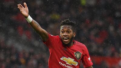 Manchester United's Brazilian midfielder Fred, 23.17mph. AFP