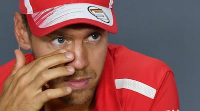Sebastian Vettel is playing it cool ahead of the Italian Grand Prix. EPA