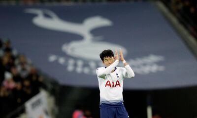Tottenham Hotspur's Son Heung-min is expected to play in the Asian Cup, but not at the beginning of the competition. Tim Ireland / AP Photo
