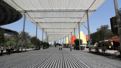 Millions of visitors are expected to visit the Expo 2020 Dubai site. Pawan Singh / The National