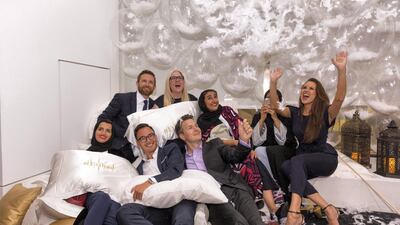 Among others, Jon Spring, Fiona Lawless, Arwa Al Shehhi, Nicklas Petersson, Patrick Pierce and Jawaher Al Zaabi