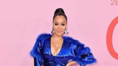 TV personality La La Anthony arrives for the 2019 CFDA fashion awards at the Brooklyn Museum in New York City on June 3, 2019. AFP