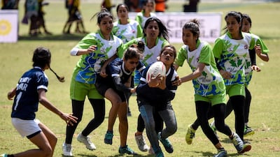 In India, 166,000 children were introduced to rugby in 2018, up from the 11,000 that tried the game in 2013. Nearly half of them were females. AFP