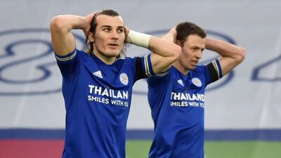 Caglar Soyuncu – (On for Albrighton 46’) 5: Turkish defender brought on as Leicester reverted to a back three. Caught woefully out of position as Leeds counter-attacked for third goal. AFP
