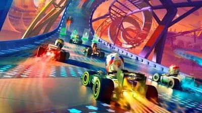 Real-life tracks and drivers are charactured in Codemasters' Mario Kart-esque F1 Race Stars.