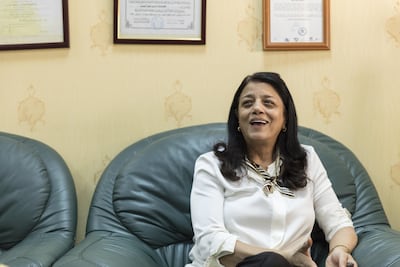 Dr Lina Owies, executive manager of Senses. John Marsland for The National